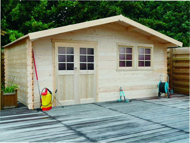 Abri de jardin bois en kit