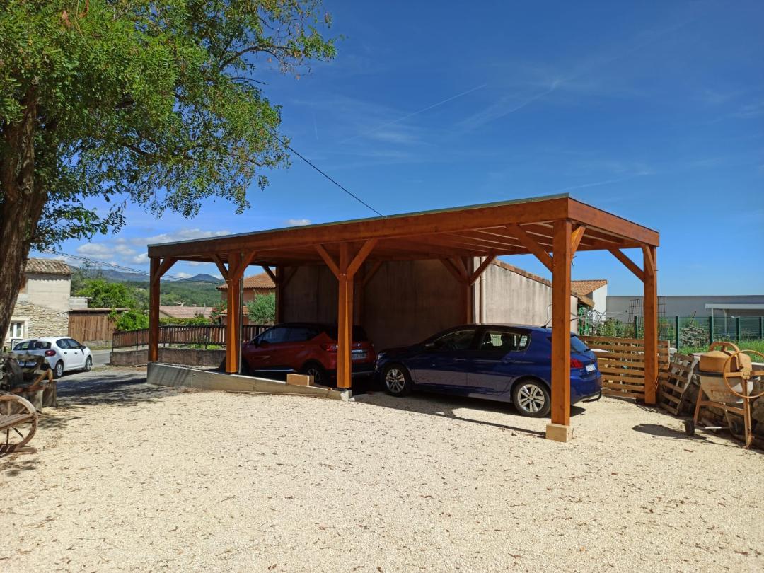 Car port camping car