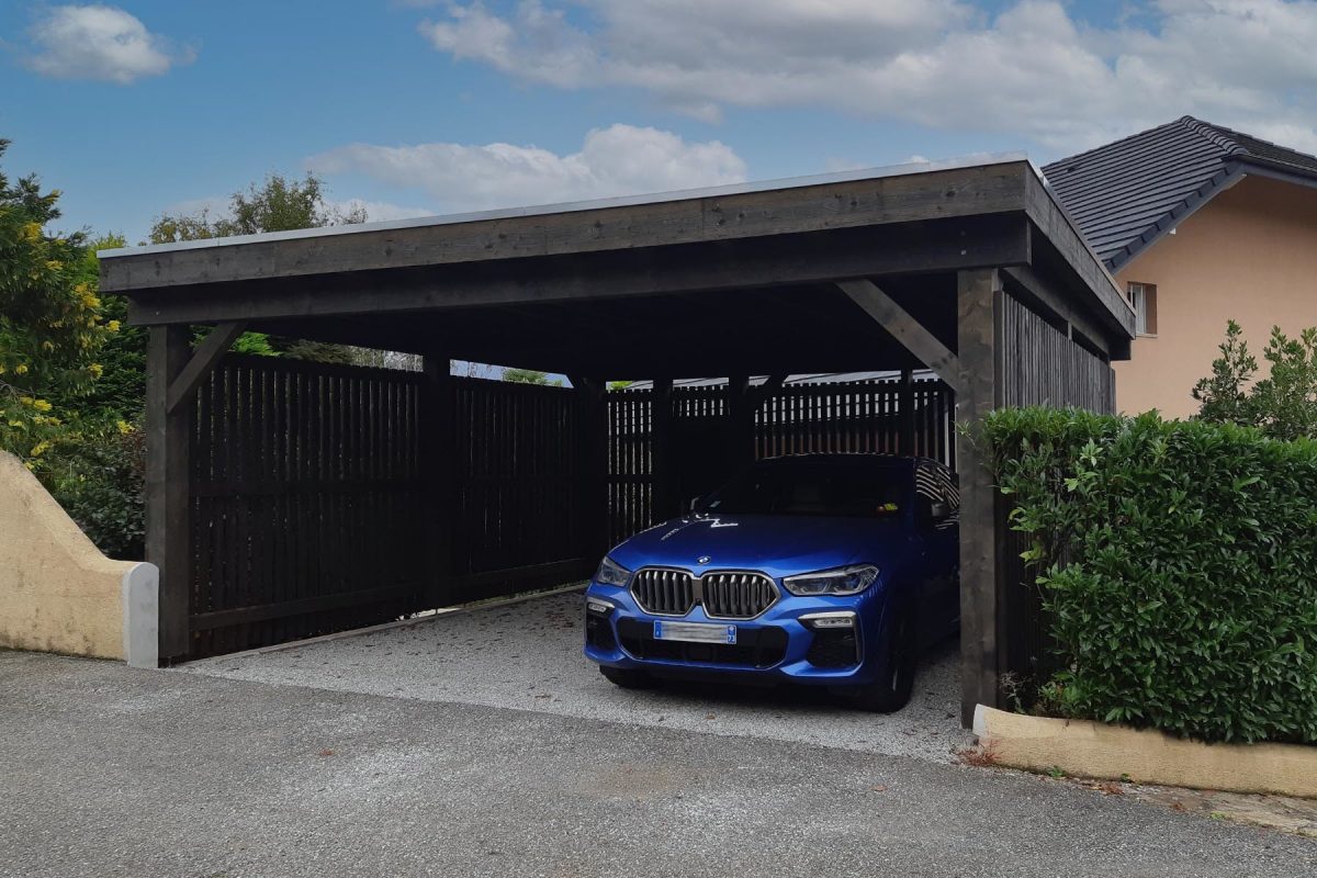 Carport acrotere