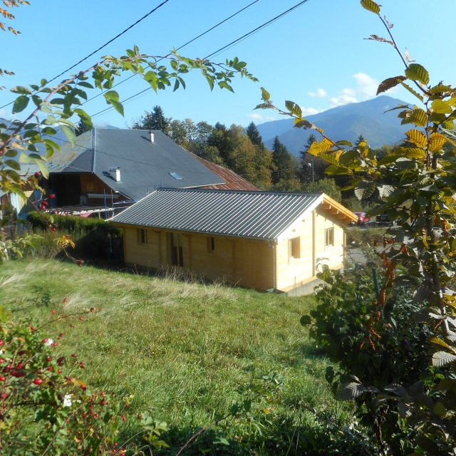 Melina construction chalet madrier massif