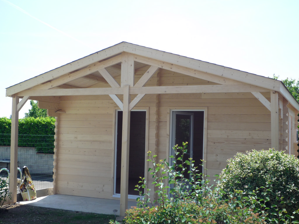 Ines Madrier massif chalet