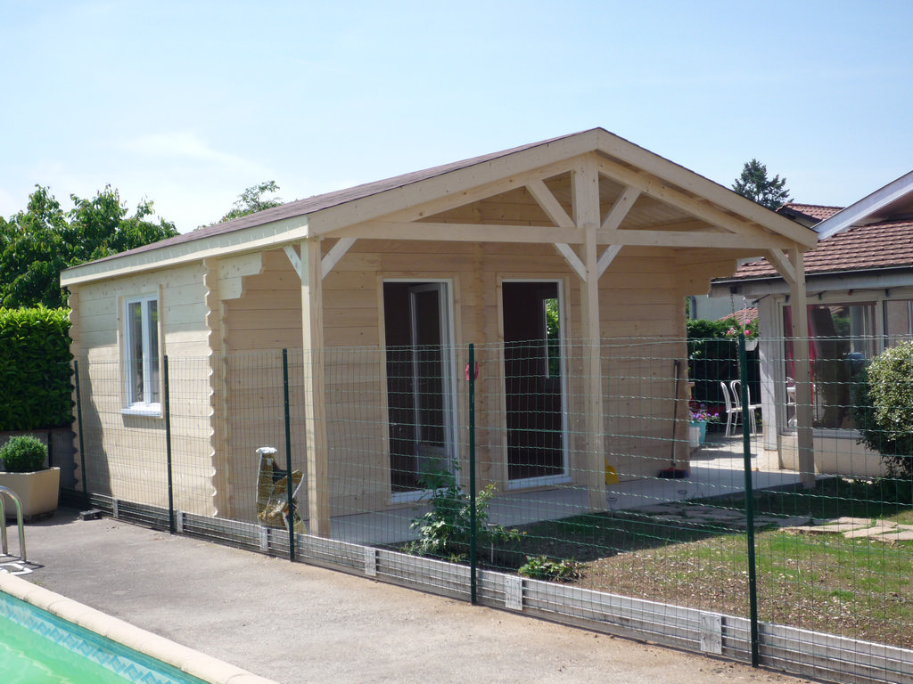 Ines Madrier massif chalet de loisirs