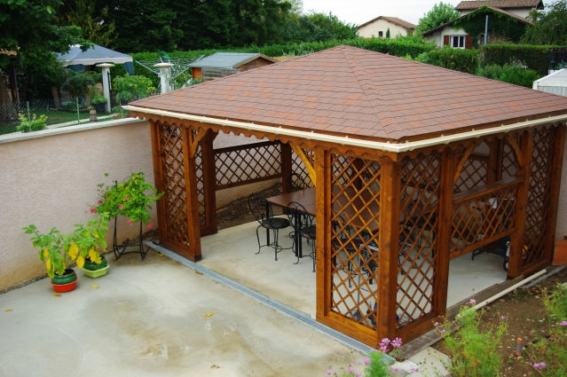 gazebo bois
