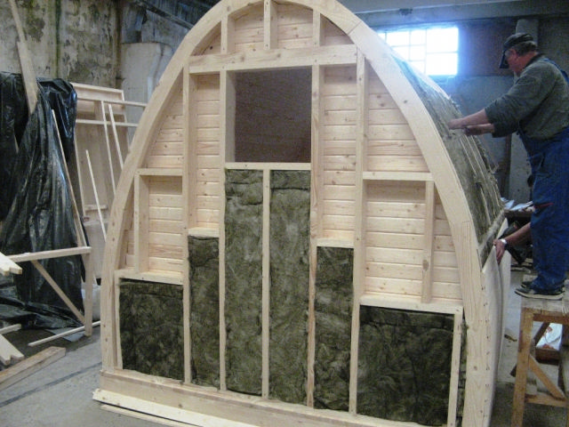 Igloo bois isolation