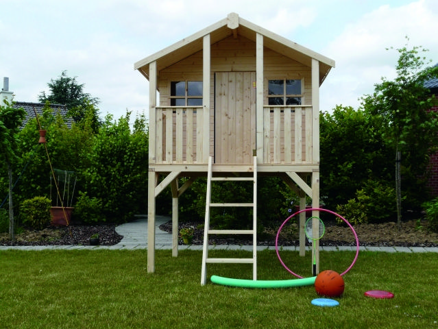 cabane en bois pour enfant