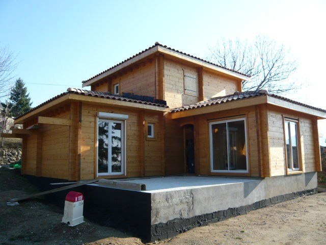 justine maison madrier massif