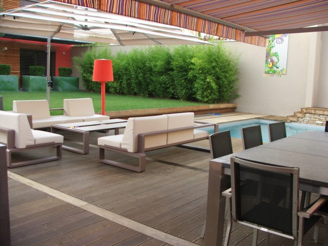 terrasse bois exotique