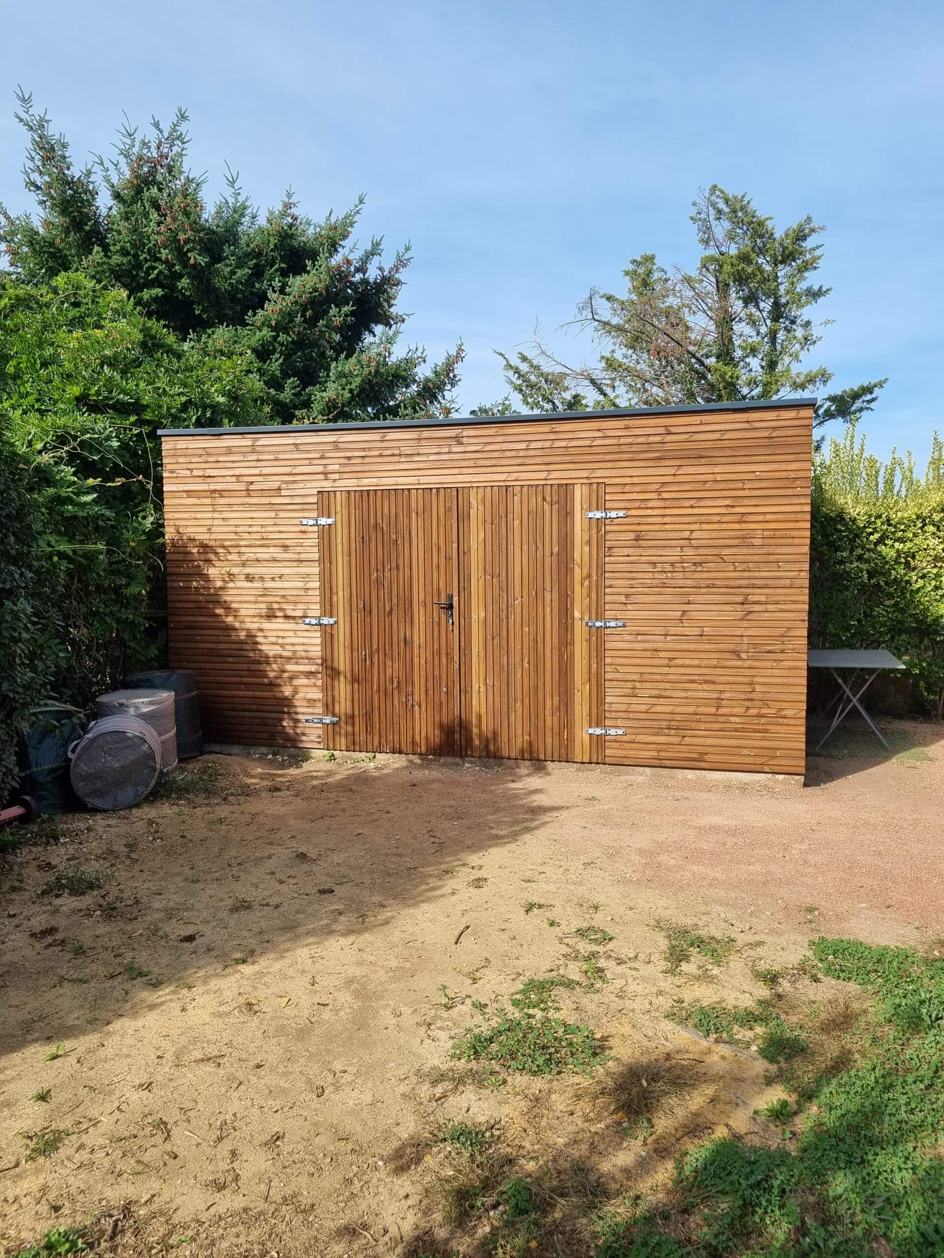 garage ossature bois