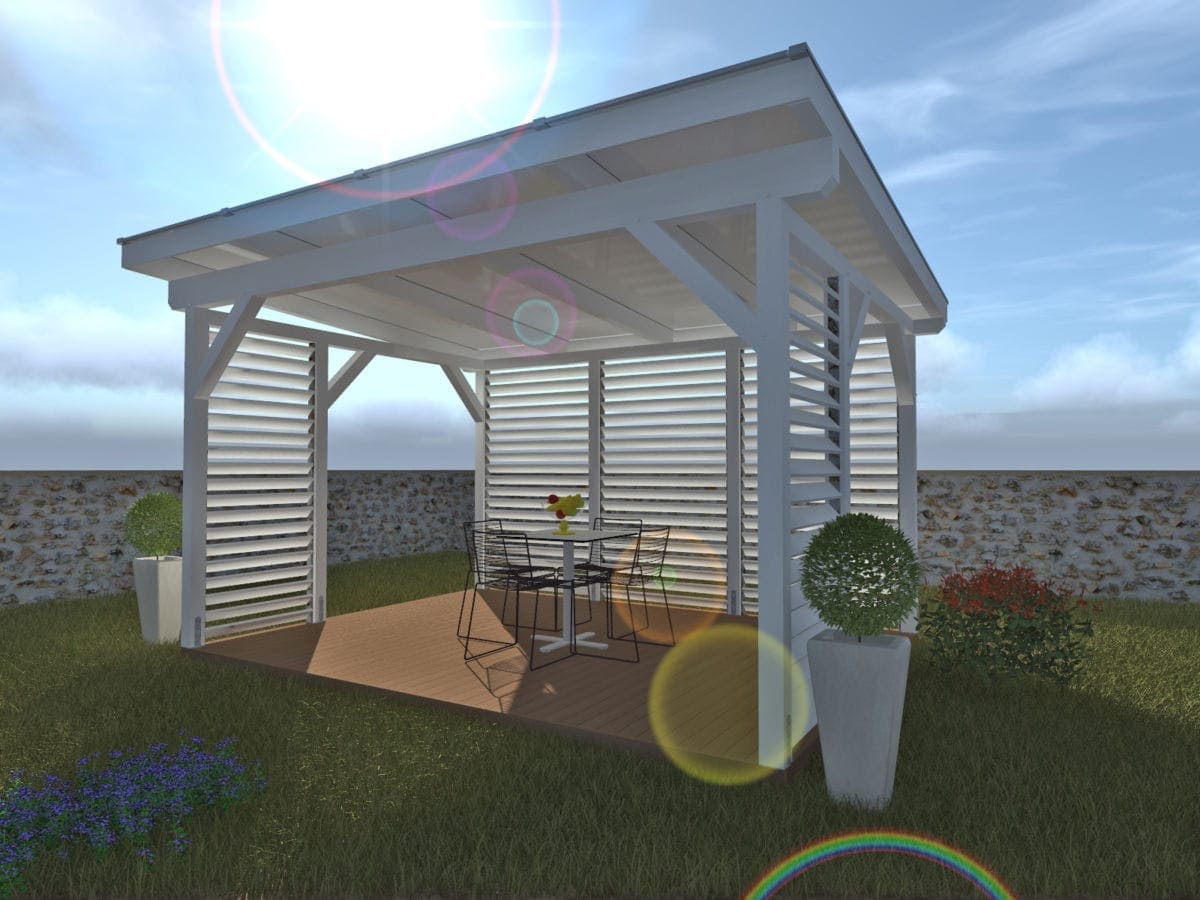 Pergola bois en kit