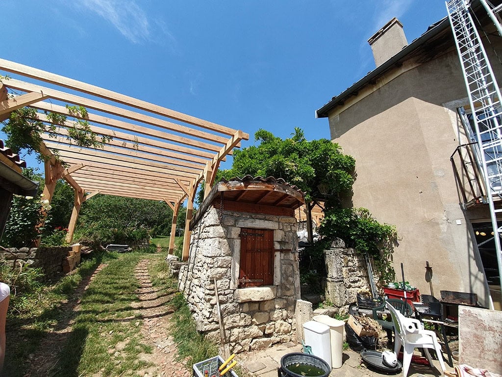 Pergola douglas en kit