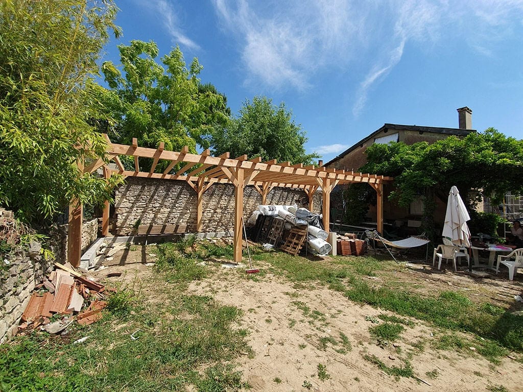 Pergola douglas en kit