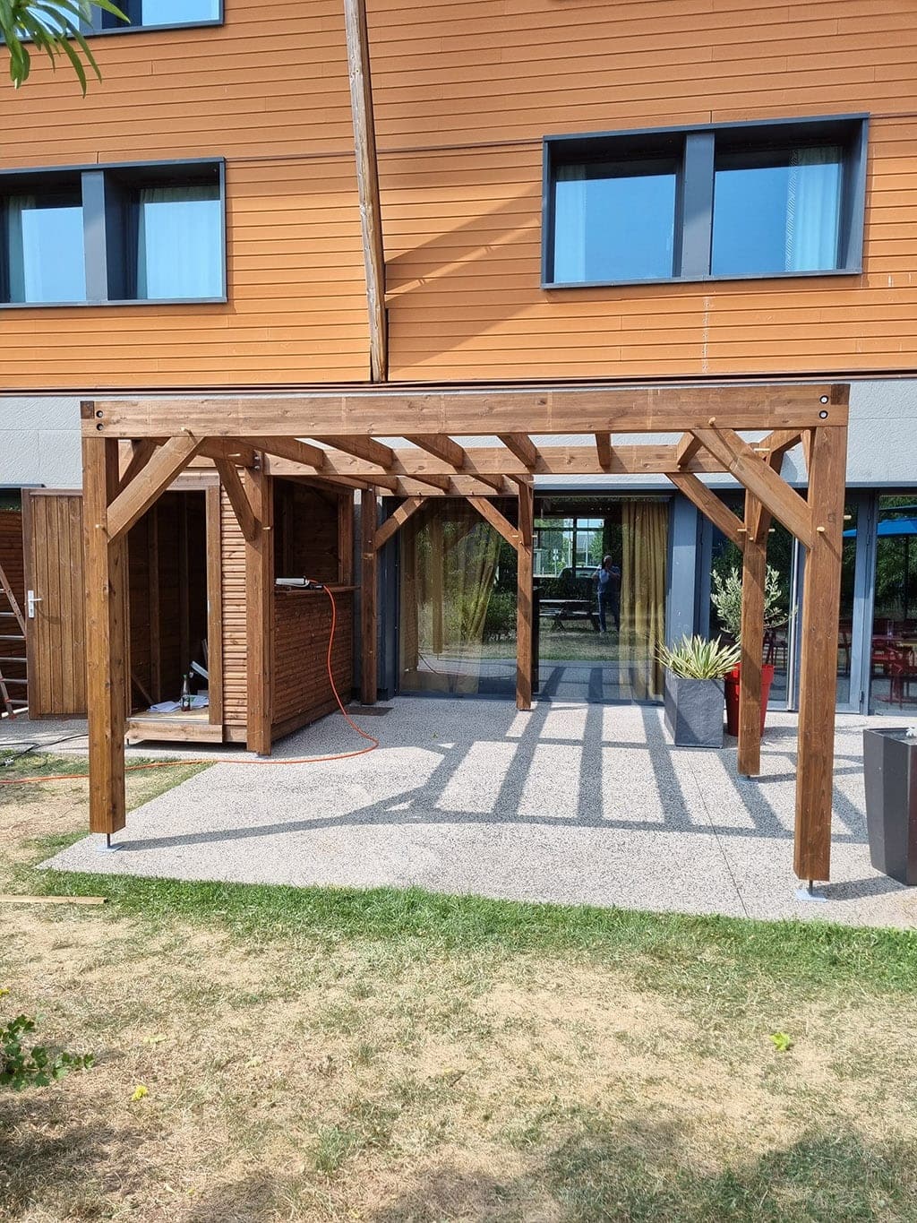 Pergola kiosque en kit