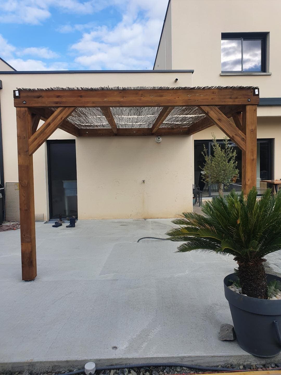 Pergola sur existant en kit