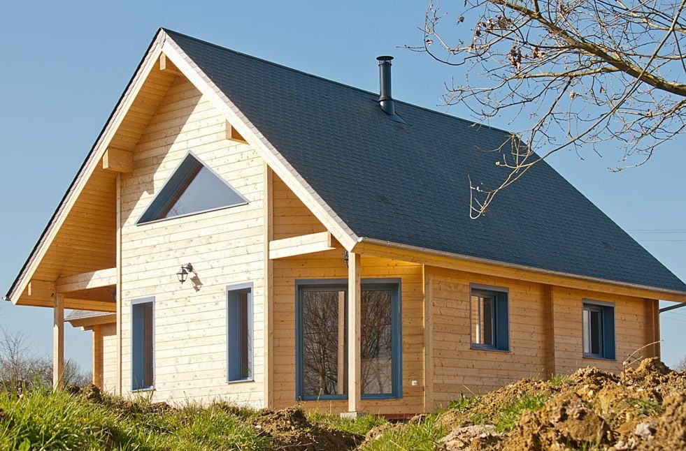 Chalet kit bois andrea lemm